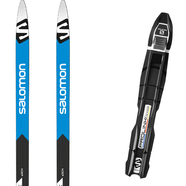 SALOMONRC ESKIN JUNIOR + Fix Crosscountry ski set