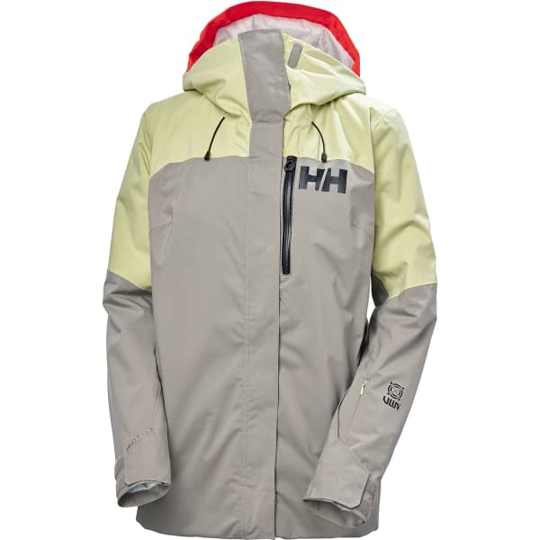 HELLY HANSEN W POWSHOT JACKET ICED MATCHA - Ski jacket