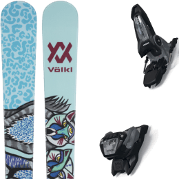 Pack ski VOLKL VOLKL BASH 86 W + MARKER JESTER 16 ID BLACK/GRAY - Ekosport