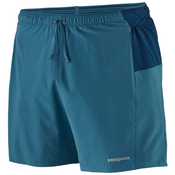 PATAGONIA M S STRIDER PRO SHORTS 5 IN. WAVY BLUE Trail running shorts