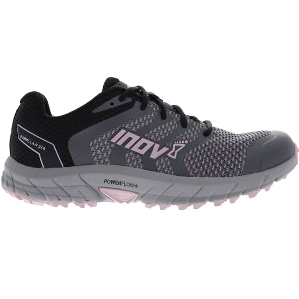 INOV 8 PARKCLAW 260 KNIT W GREY BLACK PINK 22