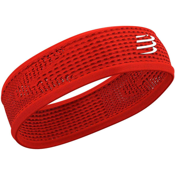 COMPRESSPORT-THIN HEADBAND ON/OFF RED - Bandeau running