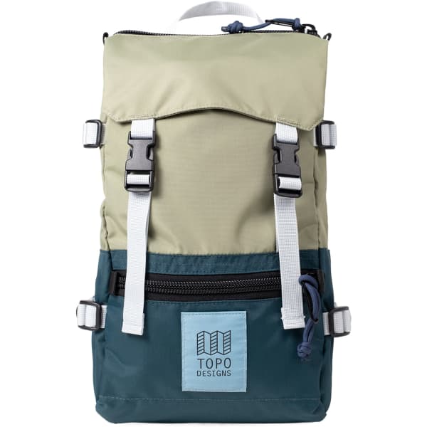 TOPO DESIGNS ROVER PACK MINI OIL GREEN/DARK PINE - Sac à dos lifestyle