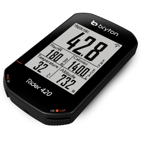 Compteur vélo gps bryton rider 420 d'occasion