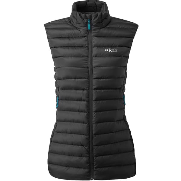 RAB MICROLIGHT VEST WMNS BLACK Doudoune randonnee