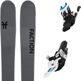 Pack ski FACTION FACTION AGENT 2.0 + FRITSCHI VIPEC EVO 12 100MM - Ekosport