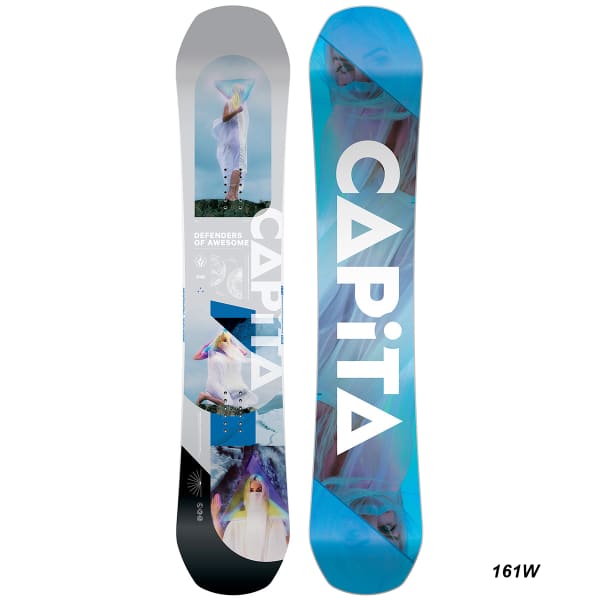 CAPITA-DEFENDERS OF AWESOME WHITE/BLACK/RED - Snowboard