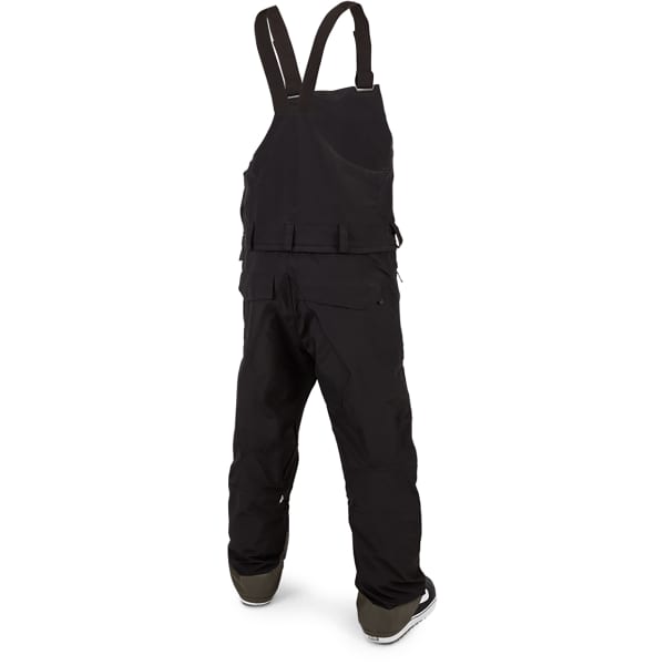 VOLCOM RAIN GORE TEX BIB OVERALL BLACK Ski trousers
