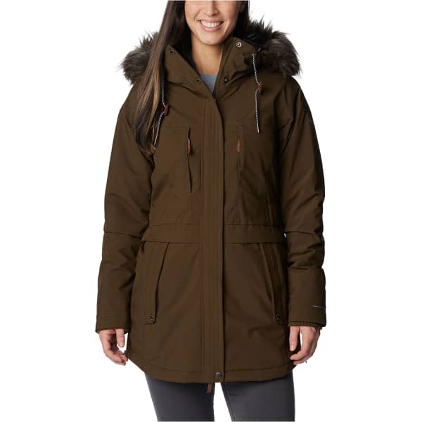 Womens columbia coat with fur hood 2025