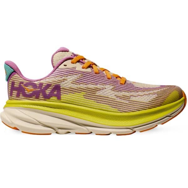 HOKA ONE ONE CLIFTON 9 YOUTH FUCHSIA VANILLA 24
