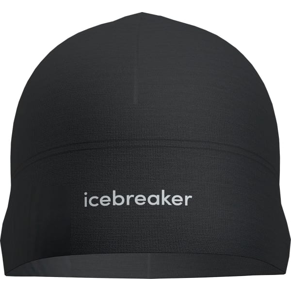 ICEBREAKER U MER 200 OASIS BEANIE BLACK Ski touring ski headband hat