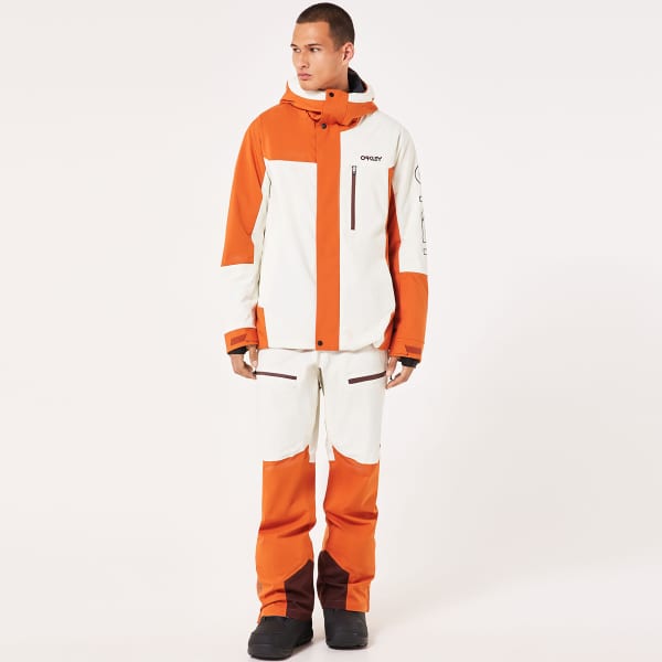OAKLEY TNP TBT INSULATED JACKET ARCTIC WHITE / GINGER - Ski jacket