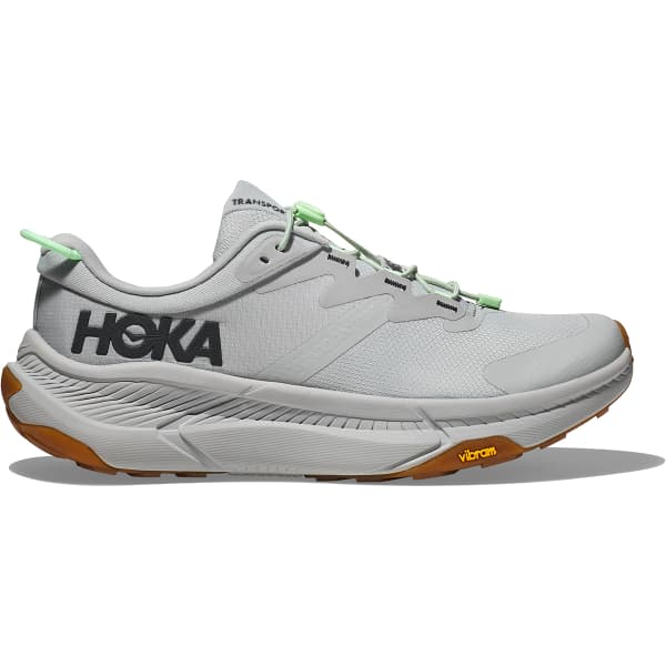 HOKA ONE ONE TRANSPORT HARBOR MIST / LIME GLOW - Running shoe