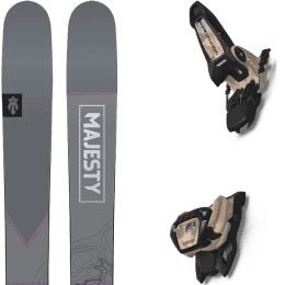 Pack ski MAJESTY MAJESTY HAVOC 110 TI + MARKER GRIFFON 13 - Ekosport