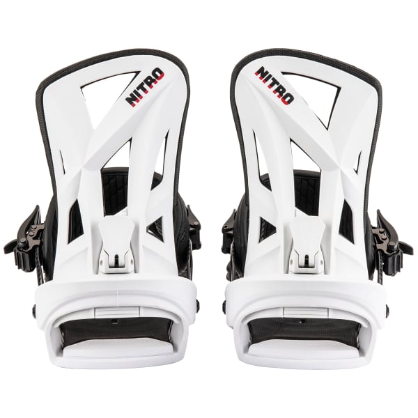 NITRO STAXX WHITE - Snowboard bindings