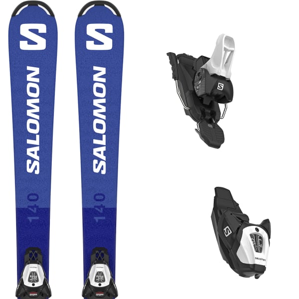 SALOMON-S/RACE JR M + L6 GW J2 80 Unicolore - Alpine ski set SALOMON-S/RACE JR M + L6 GW J2 80 Unicolore - Alpine ski set