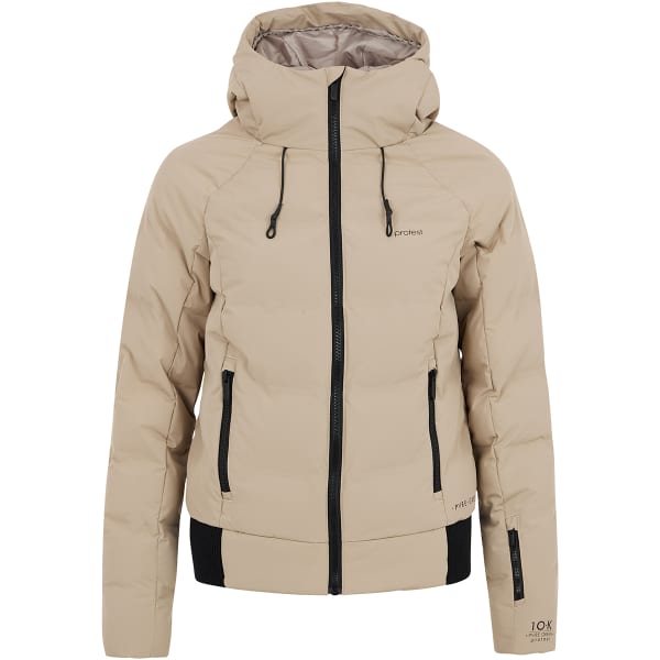 PROTEST PRTALYSSUMI SNOW JKT BAMBOO BEIGE Ski jacket
