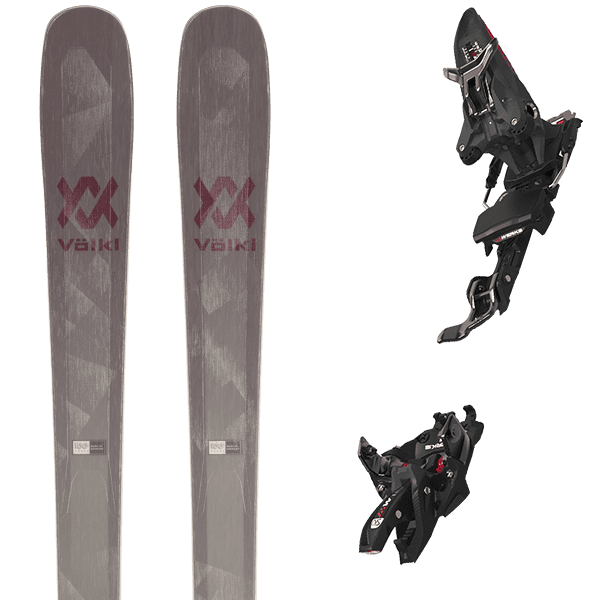 VOLKL YUMI 80 2024 + MARKER KINGPIN MWERKS 12 75-100MM BLACK/RED