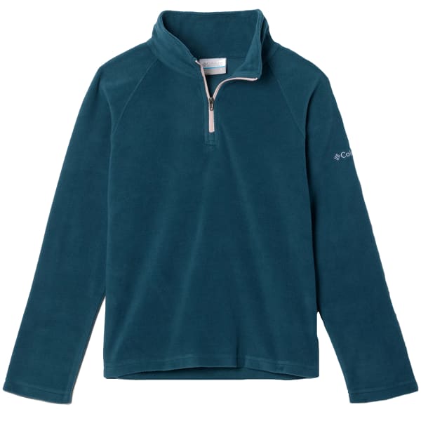 COLUMBIA-GLACIAL FLEECE HALF ZIP NIGHT WAVE/DUSTY PINK