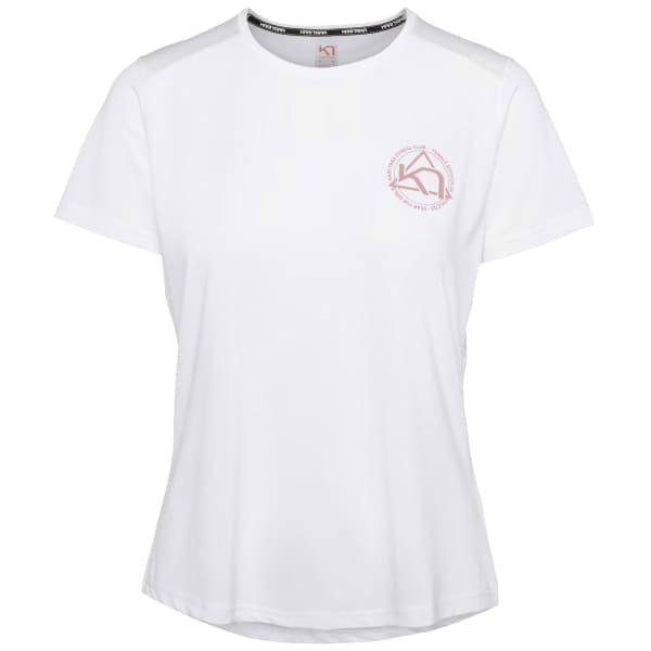 KARI TRAA-VILDE ACTIVE TEE WHITE Running T-shirt