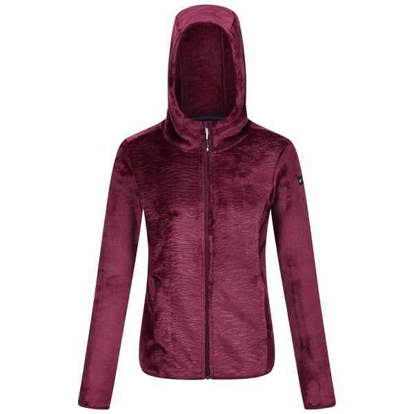 Burgundy fleece jacket cheap