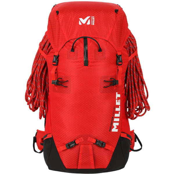 メーカー直売 - 人気ランキング MILLET-PROLIGHTER 60+20 backpack Mountaineering - RED リュックサック