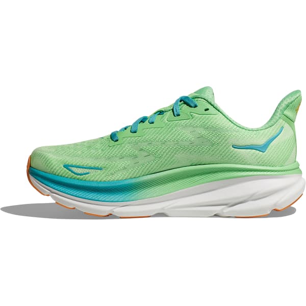 HOKA ONE ONE CLIFTON 9 ZEST / LIME GLOW - Running shoe