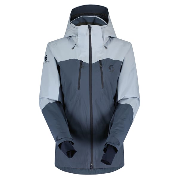 SCOTT JKT W SULTIMATE DRX GLACE BLUE METAL BLUE Veste ski de randonnee