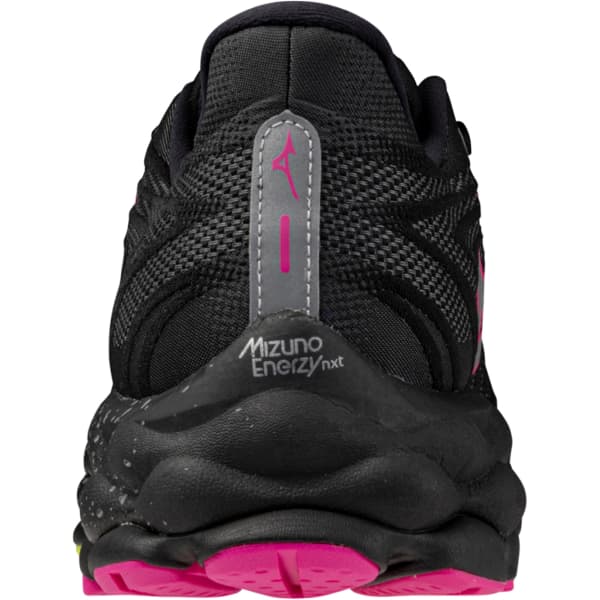 MIZUNO-WAVE SKY 8 BLACK/SILVER/PINK TETRA - Running shoe MIZUNO-WAVE SKY 8 BLACK/SILVER/PINK TETRA - Running shoe