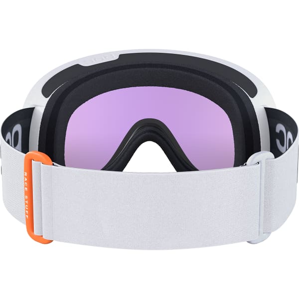 POC-RETINA BIG CLARITY COMP HYDROGEN WHITE/URANIUM BLACK