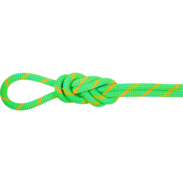 MAMMUT 8.0 ALPINE DRY ROPE 60M NEON GREEN/VIBRANT ORANGE ...
