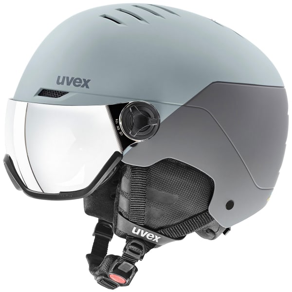uvex wanted visor /rhino mat ヘルメット UVEX WANTED VISOR GLACIER RHINO MAT - Casco da sci