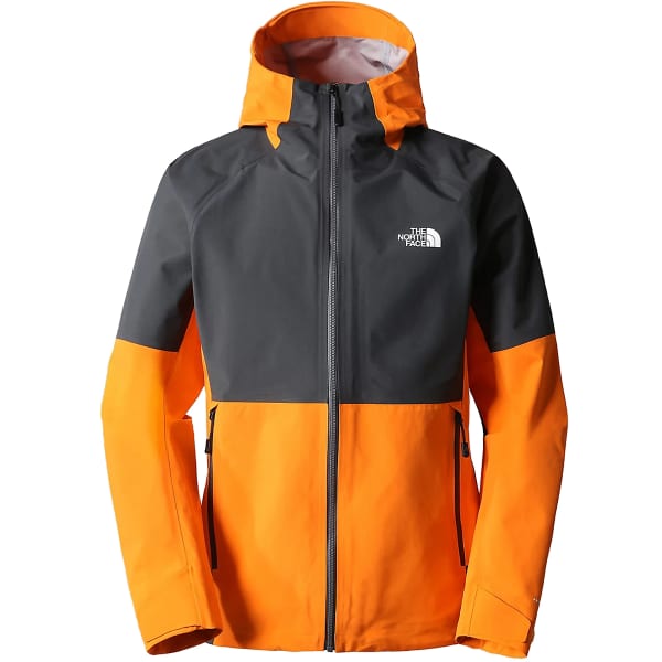 Grey and orange north face jacket sales