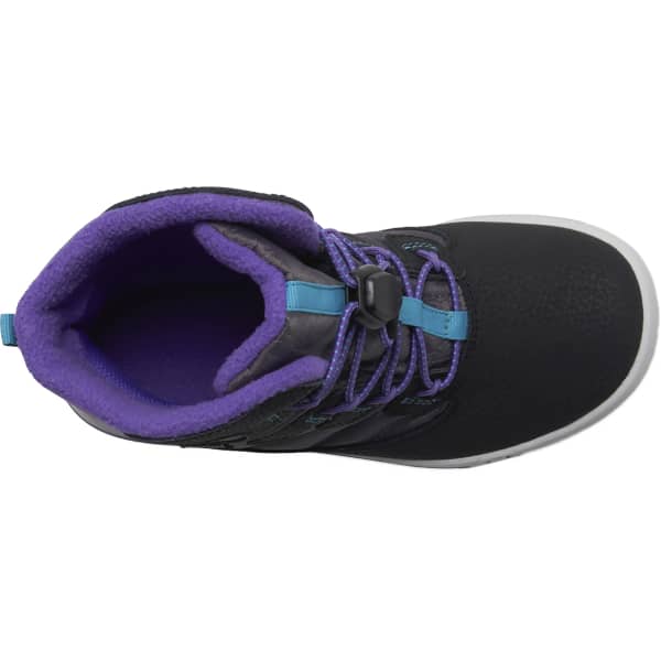 MERRELL SNOW BANK 4.0 WP JR BLACK PURPLE TURQUOISE Winter boot