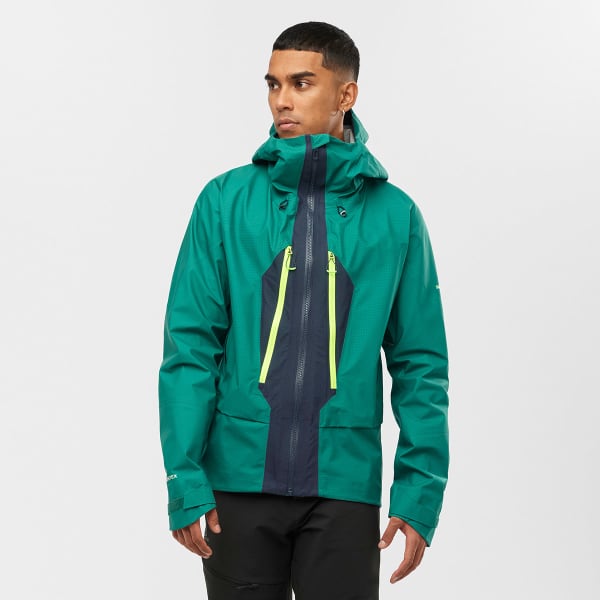 SALOMON OUTPEAK GORE TEX 3L JKT M PACIFIC NIGHT SKY Veste ski de randonnee