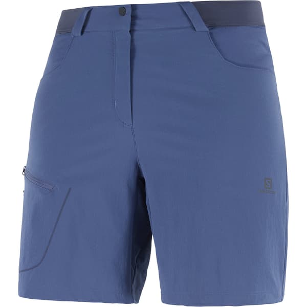 SALOMON WAYFARER SHORTS W DARK DENIM Hiking shorts