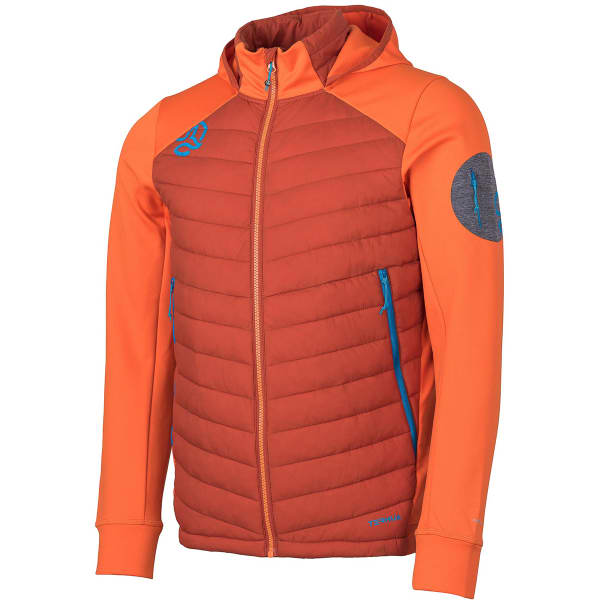 TERNUA YUKKON HYBRID HOOD JKT M DEEP GINGER Plumon senderismo