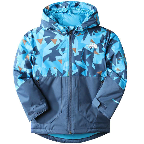 THE NORTH FACE FREEDOM INSULATED JACKET ACOUSTIC BLUE TRIANGLE CAMO PRINT Ski jacket
