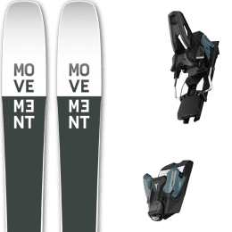 Pack ski MOVEMENT MOVEMENT GO 98 TI + ATOMIC STRIVE 14 GW BLACK/BLUE - Ekosport