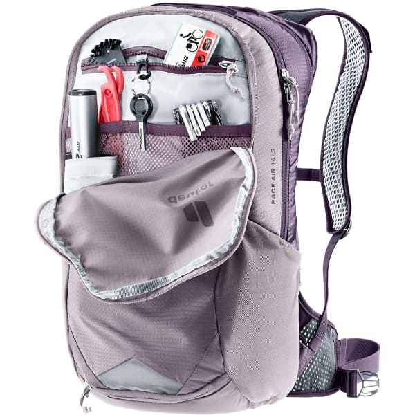 DEUTER RACE AIR 14+3 LAVENDER/PURPLE - Mountain bike backpack