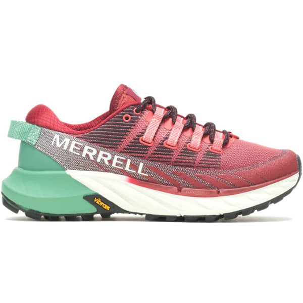  Merrell Agility Peak 4 Running Shoes for Men - Breathable  Textile Upper and Removable Insole, Comfy and Sturdy Shoes Jade 7 M