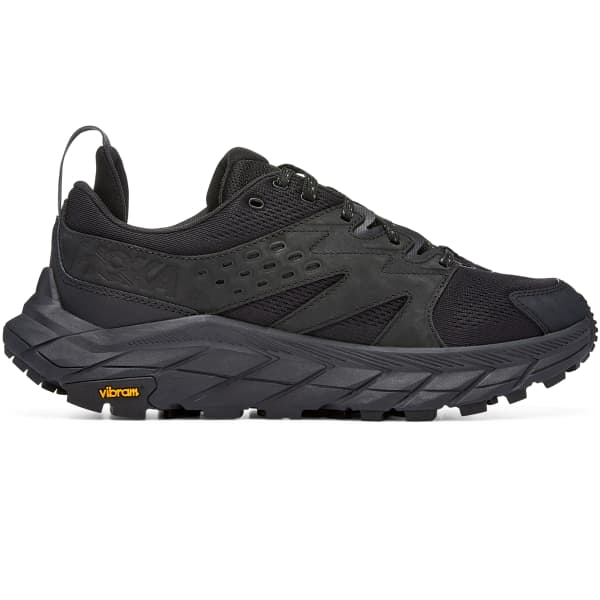 HOKA ONE ONE-M ANACAPA BREEZE LOW BLACK/BLACK - Low-rise hiking boot