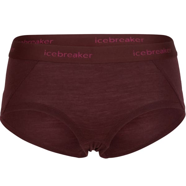 ICEBREAKER-W SPRIRE HOT PANTS ESPRESSO - Boxers