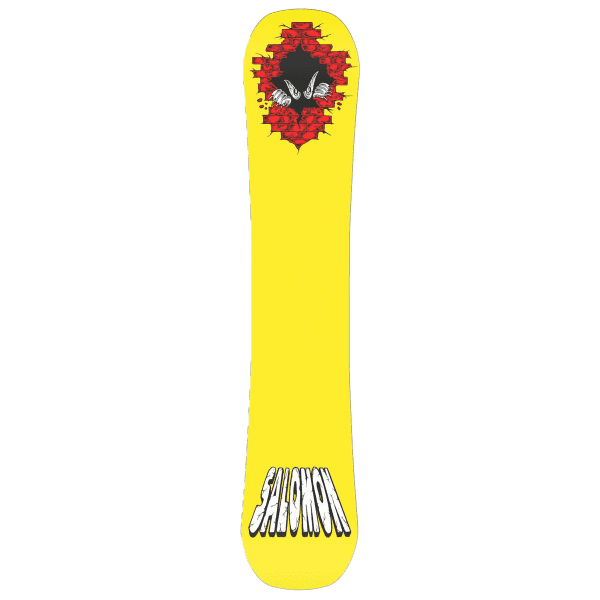 SALOMON SLEEPWALKER GROM WHITE/RED/YELLOW - Tabla de snowboard