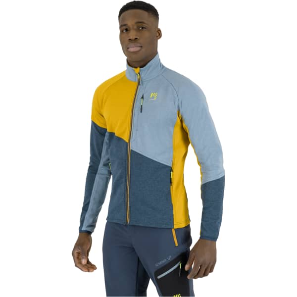Maglia Tecnica A Mezza Zip Karpos Federa H.-z Fleece Uomo - Pile Termico, 100% Poliestere, Peso 342g, Per Escursionismo E Montagna