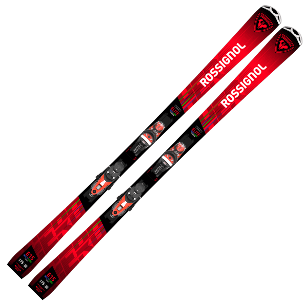 ROSSIGNOL HERO ELITE MT CA + NX12 KONECT GW BLACK/RED - Alpine ski set