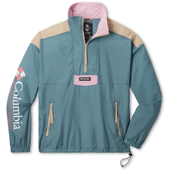 COLUMBIA RIPTIDE ANORAK CLOUDBURST CANOE SALMON ROSE Jacket