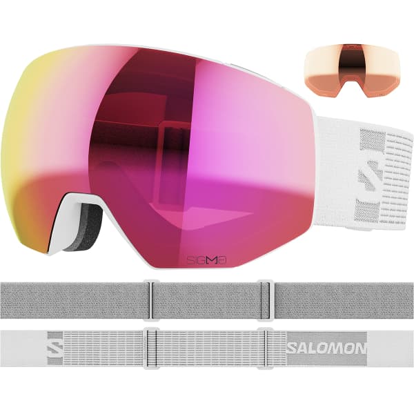 SALOMON-RADIUM PRIME SIGMA WH/UNIV PR - Ski goggles