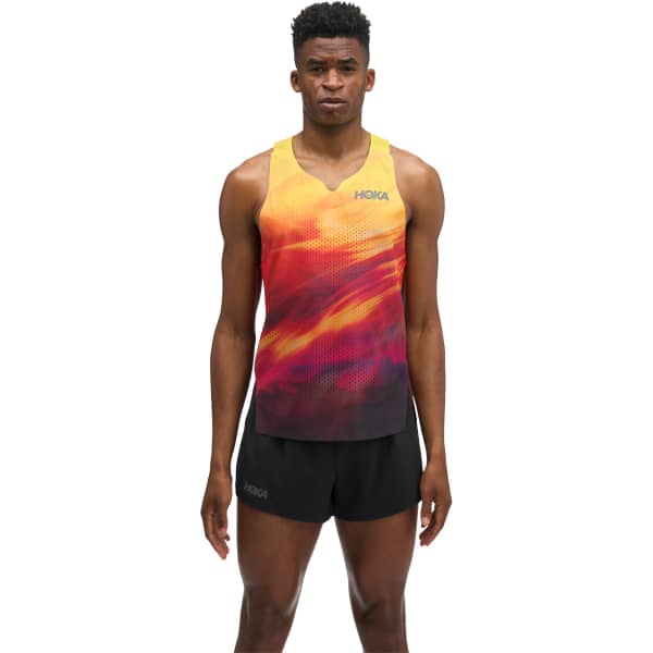 HOKA One Race Day Singlet Tr Prt