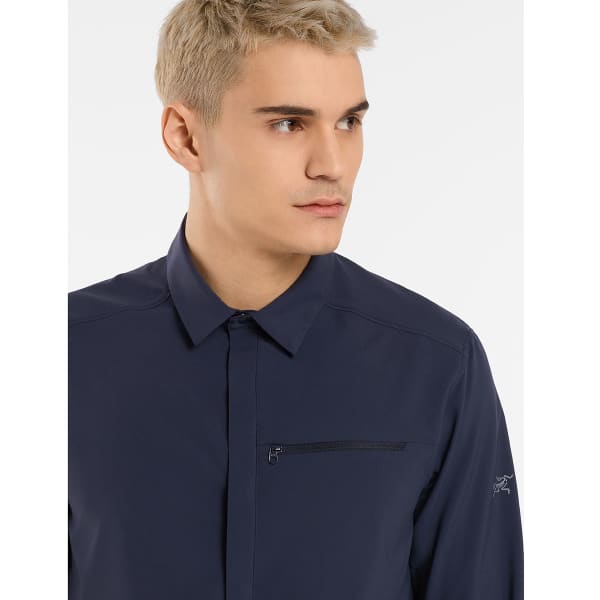 ARC'TERYX-SKYLINE LS SHIRT M BLACK SAPPHIRE - Hiking shirt ARC'TERYX-SKYLINE LS SHIRT M BLACK SAPPHIRE - Hiking shirt